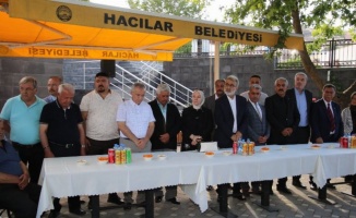 Kayseri Hacılar'da Başkan Bilal Özdoğan'a sevgi seli