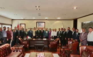 MHP İl Teşkilatı'ndan Başkan Zolan’a tam kadro ziyaret