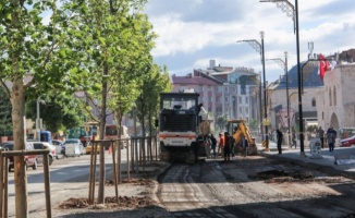 Sivas'ta 4 farklı caddede yenileme çalışmaları