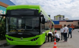 Sürücülere elektrikli otobüs eğitimi