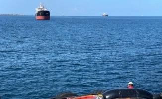 İstanbul açıklarında tanker gemi makine arızası yaptı
