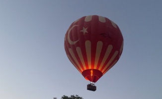 Kayseri'de balonlar havalandı