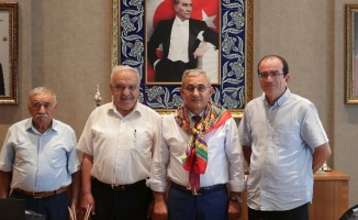Kütahya'da Yörük Türkmenleri'nden Başkan Işık'a ziyaret