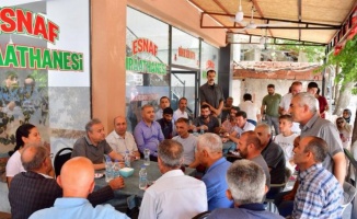 Vali Ali İhsan Su, Çınar’da vatandaşlarla bir araya geldi
