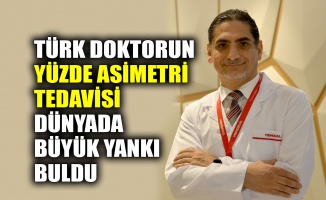 Türk doktorun yüzde asimetri tedavisi dünyada büyük yankı buldu