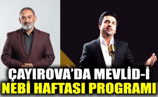 Çayırova’da Mevlid-i Nebi Haftası Programı