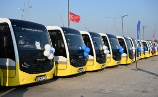 Bursa'nın ulaşım filosuna  56 otobüs daha