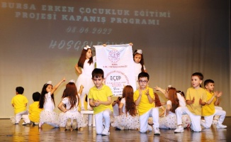 Bursa'da 'Erken Çocukluk Eğitimi Projesi' tamamlandı