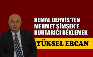 Kemal Derviş'ten, Mehmet Şimşek'e kurtarıcı beklemek
