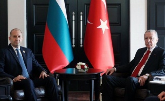 Cumhurbaşkanı Erdoğan, Radev'le görüştü