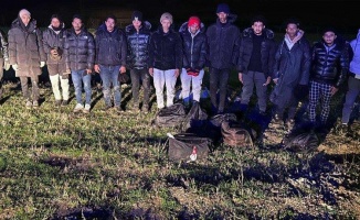 Edirne'de 1 haftada 215 göçmen yakalandı
