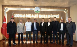 Başkan Aydın'a MÜSİAD Bursa'dan kutlama ziyareti