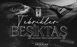 Erdoğan'dan şampiyon Beşiktaş'a kutlama