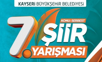 Kayseri'de geleneksel şiir yarışmasının 7’ncisi başladı
