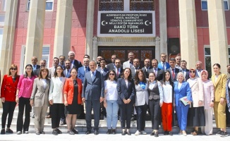 TBMM'den Bakü'deki Türk eğitim kurumlarına ziyaret