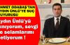  Ahmet Odabaş'tan, Aydın Ünlü'ye suç duyurusu