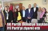   AK Partili belediye başkanı, İYİ Parti'yi ziyaret etti