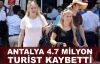  Antalya 4.7 milyon turist kaybetti
