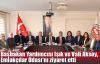   Başbakan Yardımcısı Işık ve Vali Aksoy, Emlakçılar Odası'nı ziyaret etti