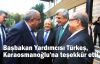 Başbakan Yardımcısı Türkeş, Başkan Karaosmanoğlu'na teşekkür etti