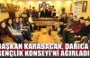 Başkan Karabacak, Darıca Gençlik Konseyi'ni ağırladı