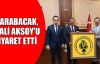 Başkan Karabacak, Vali Aksoy'u ziyaret etti