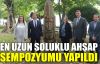  Başkan Sezer: Türkiye'ye örnek sempozyum