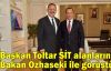Başkan Toltar SİT alanlarını Bakan Özhaseki ile görüştü