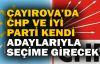 Çayırova'da CHP ve İYİ Parti kendi adaylarıyla seçime girecek