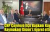  CHP Çayırova İlçe Başkanı Kaya, Kaymakam Gözen'i ziyaret etti