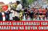 Darıca Uluslarası Yarı Maratonu'na büyük onur