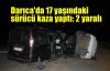 Darıca'da 17 yaşındaki sürücü kaza yaptı: 2 yaralı