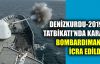  Denizkurdu-2019 Tatbikatı'nda kara bombardımanı