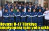 Dilovası U-17 Türkiye Şampiyonası için yola çıktı