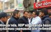 Dilovası'nda, HDP'nin dışarıda basın açıklaması yapmasına izin verilmedi