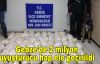  Gebze'de 2 milyon uyuşturucu hap ele geçirildi