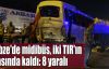   Gebze'de midibüs, iki TIR'ın arasında kaldı: 8 yaralı