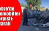   Gebze'de otomobiller çarpıştı: 1 yaralı