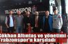 Gökhan Altıntaş ve yönetimi Trabzonspor'u karşıladı