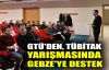 GTÜ'den, TÜBİTAK yarışmasında Gebze'ye destek