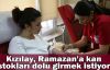 Kızılay, Ramazan'a kan stokları dolu girmek istiyor