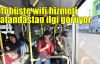 Otobüste wifi hizmeti vatandaştan ilgi görüyor