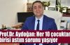  Prof.Dr. Aydoğan: Her 10 çocuktan 1'i astım sorunu yaşıyor