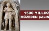  Skandal!..1500 yıllık heykel müze bahçesinden çalındı
