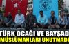    Türk Ocağı ve BAYŞAD zor durumdaki müslümanları unutmadı