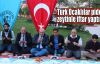 Türk Ocaklılar pide ve zeytinle iftar yaptılar