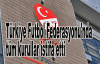 Türkiye Futbol Federasyonu'nda tüm kurullar istifa etti