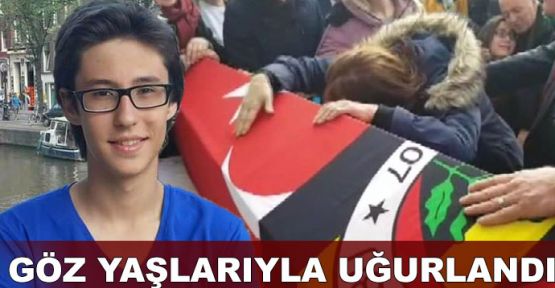 Tıp Fakültesi öğrencisi Berkay Akbaş, gözyaşlarıyla uğurlandı