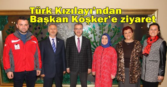 Türk Kızılayı’ndan Başkan Köşker’e ziyaret