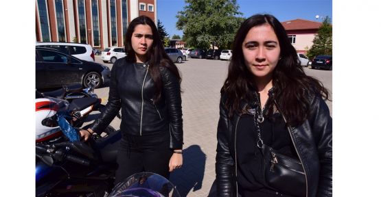 Üniversiteli ikizlerin motosiklet tutkusu